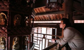 Cửu phẩm liên hoa ở chùa Bút Tháp