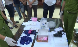 Công an tỉnh Bắc Ninh thu giữ tang vật vụ án