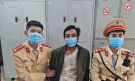 Anh Cường tại cơ quan công an