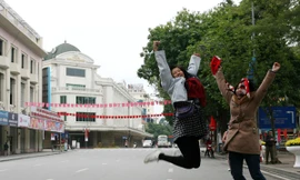 Hà Nội thanh bình trong ngày đầu tiên năm mới