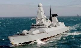 Hải quân Anh điều động tàu khu trục HMS Diamond đến vùng Vịnh