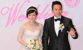 Tôn Lệ xúc động nghẹn ngào trong ngày cưới