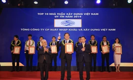Vinaconex là Top 10 nhà thầu xây dựng uy tín năm 2019