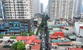 Cận cảnh hiện trạng đường Nguyễn Tuân sắp được mở rộng lên 21m để giảm ùn tắc