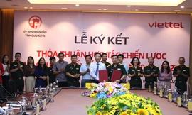 Ký kết hợp tác giữa Quảng Trị và Tập đoàn Viettel