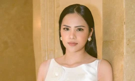 Vẻ đẹp cuốn hút của cô Hoa khôi thời trang dự thi Hoa Hậu Hoàn Vũ 2021