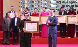 Chủ tịch nước Võ Văn Thưởng trao Giải thưởng Hồ Chí Minh về văn học, nghệ thuật