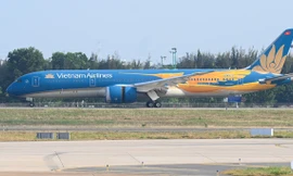 Ấn tượng hình ảnh Chim Lạc trên máy bay Vietnam Airlines đến/đi từ Tân Sơn Nhất