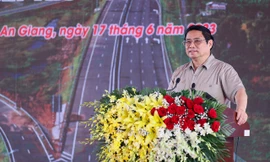 Thủ tướng phát lệnh khởi công dự án cao tốc dài nhất miền Tây