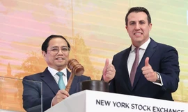 Thủ tướng rung chuông khai mạc phiên giao dịch chứng khoán New York 