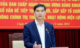 Bí thư Vĩnh Phúc: Chống chạy chức, chạy quyền trong sắp xếp bộ máy