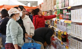 Chợ Tết 0 đồng có gì?