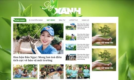 Ra mắt chuyên mục Sóng Xanh trên Báo điện tử Tiền Phong