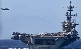 Tàu sân bay Theodore Roosevelt. Ảnh: US Navy.