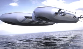 Ý tưởng siêu du thuyền trên không Air Yacht của Lazzarini. Thiết kế: Lazzarini. 