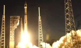 Tên lửa GEO-6 được phóng đi từ Trạm Lực lượng Không gian Cape Canaveral ngày 4/8. Ảnh: United Launch Alliance.