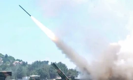 Trung Quốc liên tục tập trận quanh đảo Đài Loan mấy ngày qua. Ảnh: CCTV.