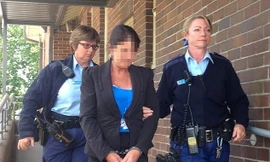 Betty Colt chuẩn bị hầu tòa năm 2014. Ảnh: AAP.