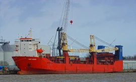 Tàu hàng Baltic Leader của Nga. Ảnh: Marine Traffic.