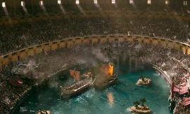 Một cảnh trong phim “Gladiator II” (Võ sĩ giác đấu 2). Ảnh: Paramount Pictures.