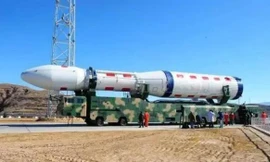 Tên lửa diệt vệ tinh Động Năng 3 của Trung Quốc. Ảnh: Defense World.