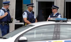 Cảnh sát New Zealand. Ảnh: AP.