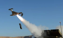 Công ty IAI của Israel gần đây bán hệ thống vũ khí lảng vảng Harop cho một số nước châu Á. Ảnh: IAI.
