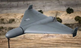 Máy bay không người lái tấn công liều chết của Iran - Shahed 136. Ảnh: Getty Images.