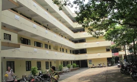 Ký túc xá Học viện Ngoại giao đẹp, giá rẻ nhưng thừa chỗ ở Ảnh: Hồ Thu