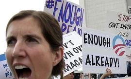 Biểu tình đòi chính phủ Mỹ mở cửa trở lại