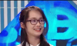 Nữ sinh Đường lên đỉnh Olympia gây ấn tượng với nụ cười 'tỏa nắng'