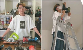 Cô gái nổi tiếng nhờ video hướng dẫn chị em độc thân tự sửa nhà