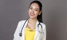Á khôi 9x xinh đẹp chia sẻ về niềm đam mê với ngành y