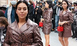 Bạn gái Ronaldo sang chảnh trên đường phố Paris