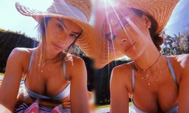 Alessandra Ambrosio tung ảnh ngực đầy nóng bỏng hút mắt