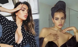 Nàng mẫu ngoại cỡ Nadine Mirada siêu gợi cảm trong bộ ảnh Facetime mùa dịch