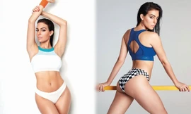 Mê mẩn dáng tròn đầy 'bỏng rẫy' của bạn gái Ronaldo 