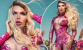 Ngoại hình nữ tính bốc lửa của chàng chuyển giới từng thẩm mỹ hơn 70 lần