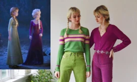 Cặp chị em sinh đôi cosplay nữ hoàng băng giá gây 'sốt' mạng