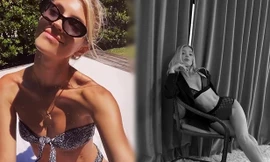 Mỹ nhân nội y Elsa Hosk, Devon Windsor mặc gợi cảm ở nhà tránh dịch