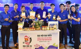 Rộn ràng triển lãm sản phẩm khởi nghiệp đổi mới sáng tạo của thanh niên Đồng Tháp