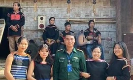 Thượng uý biên phòng giúp người dân phát triển kinh tế