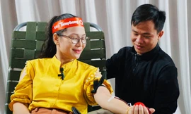Rộn ràng ngày hội hiến máu Chủ nhật Đỏ ở ‘thủ phủ' sầu riêng