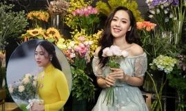 Cô gái từng tặng hoa Tổng thống Trump bất ngờ làm MC VTV