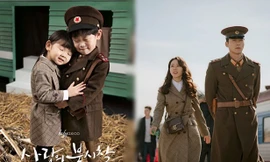 Cặp đôi 'Hạ cánh nơi anh' phiên bản nhí gây 'sốt'