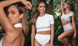 'Thiên thần bóng tối' Jessica Alba U40 dáng vóc vẫn đẹp tuyệt mỹ