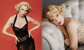 'Bông hồng nước Pháp' thả dáng bốc lửa khi hóa thân huyền thoại Marilyn Monroe