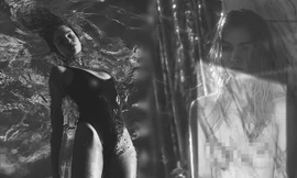 Thiên thần nội y Stella Maxwel ngực trần táo bạo