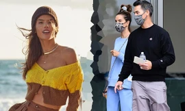 Cựu thiên thần nội y Alessandra Ambrosio tay trong tay bên bạn trai mới