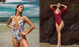 Người đẹp Carmella Rose diện áo tắm hở bạo 'nhức mắt'